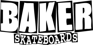 Baker Brand Logo Red/Black Skateboard Deck 8.475"