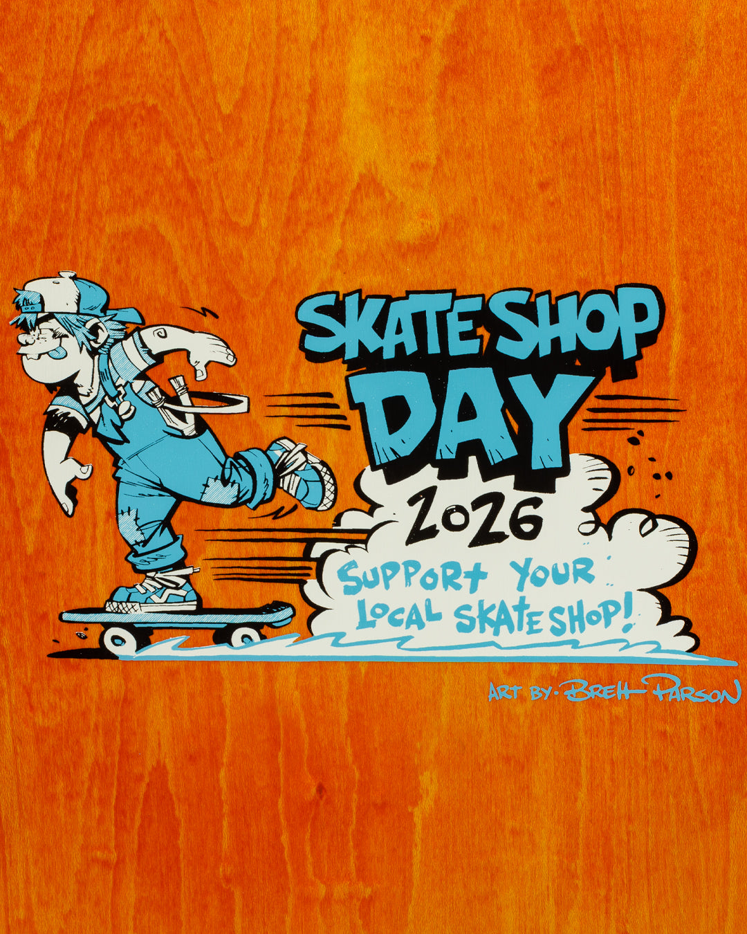 DLX Shop Keeper SSD26 Skateboard Deck 8.5"