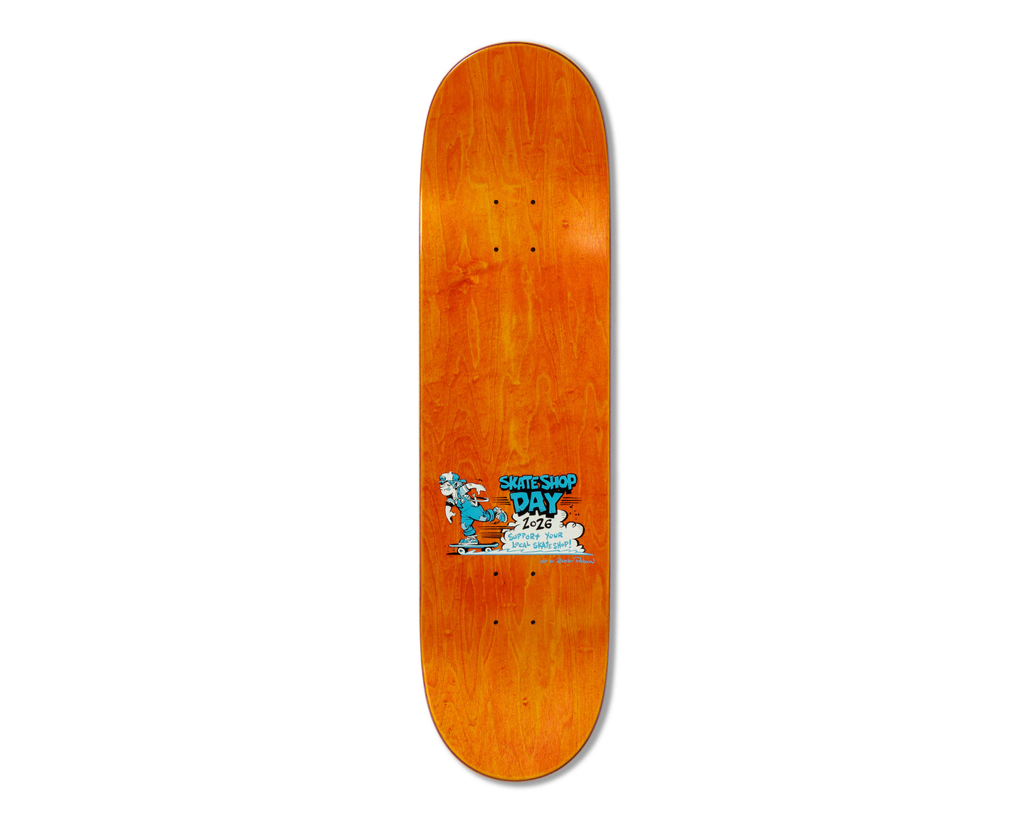 DLX Shop Keeper SSD26 Skateboard Deck 8.25" top