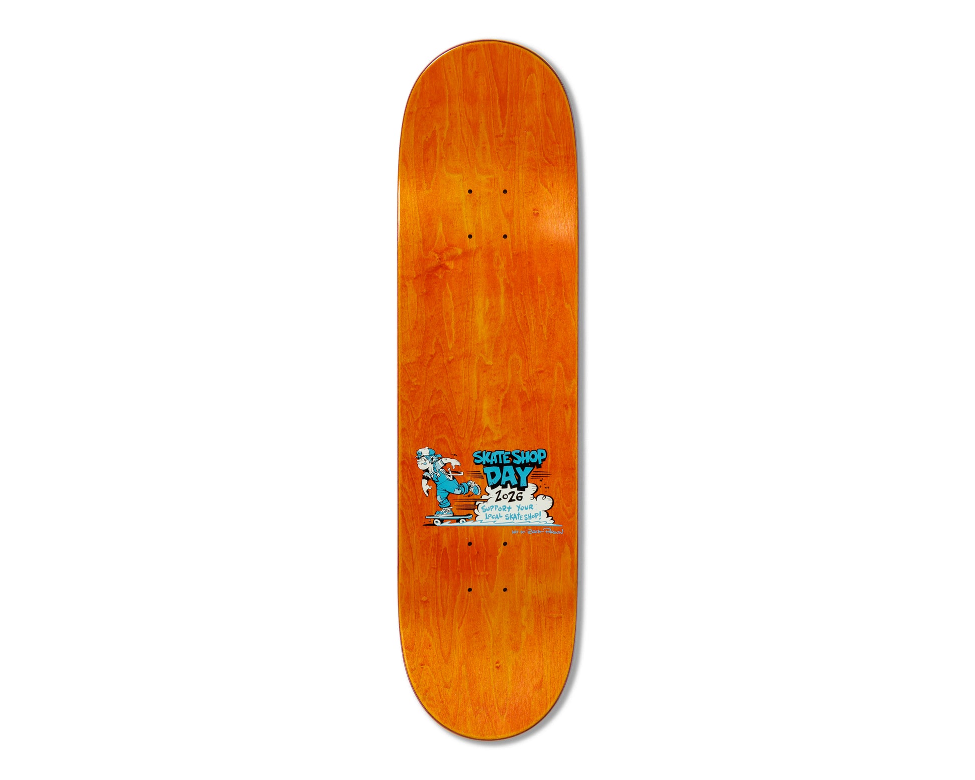 DLX Shop Keeper SSD26 Skateboard Deck 8.25" top