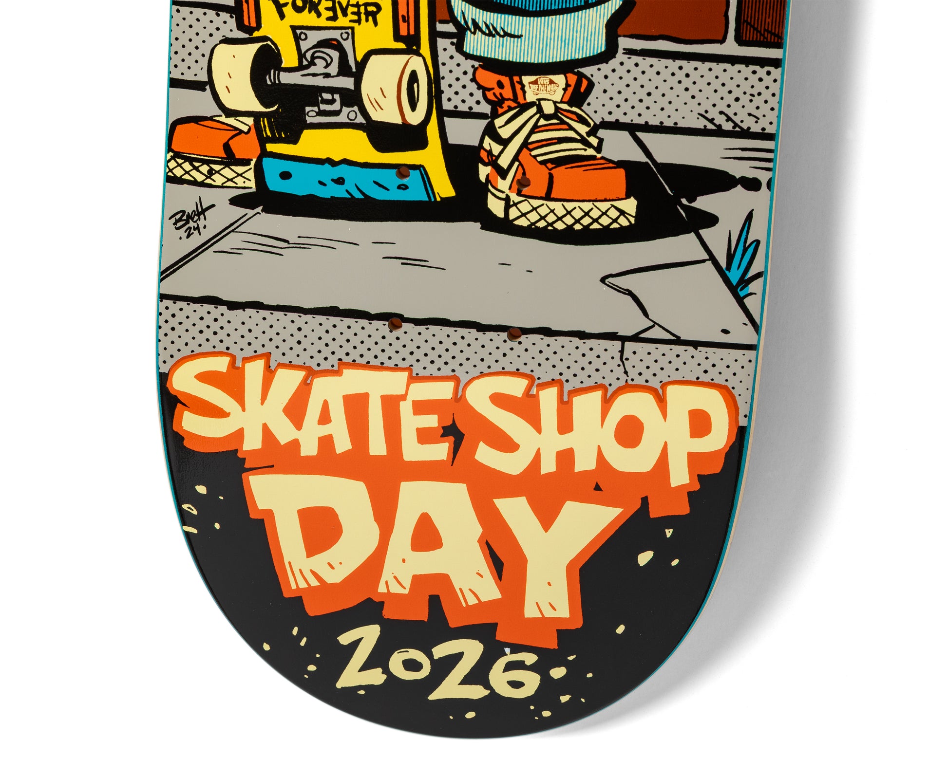 DLX Shop Keeper SSD26 Skateboard Deck 8.25" tail