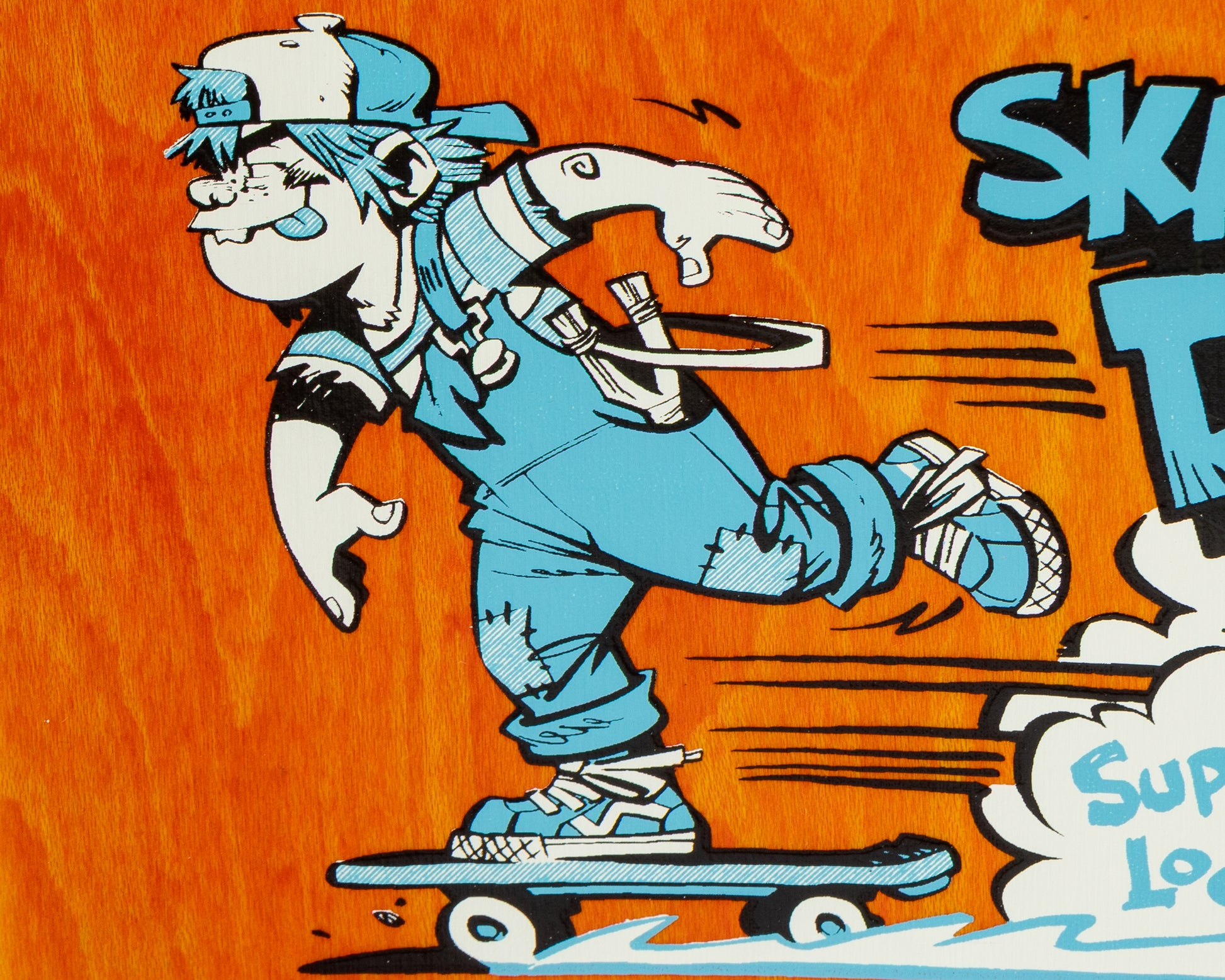 DLX Shop Keeper SSD26 Skateboard Deck 8.25"