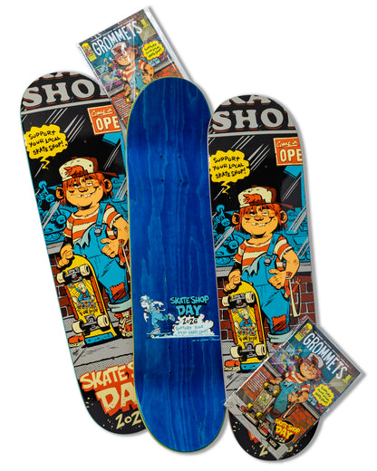 DLX Shop Keeper SSD26 Skateboard Deck 8.06"