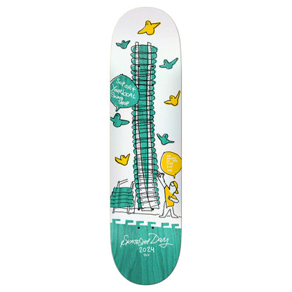 Krooked DLX SSD Shop Keeper Skateboard Deck 8.06"