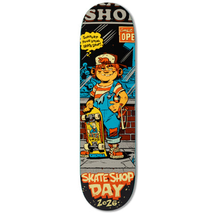 DLX Shop Keeper SSD26 Skateboard Deck 8.5"