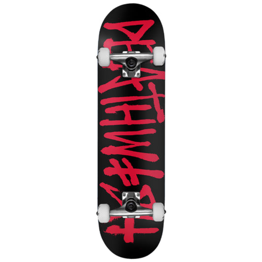 Deathwish Deathspray Complete Skateboard Black/Red 8.5"