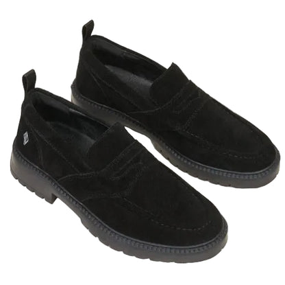 Hours is Yours Cohiba PD X Dollin Lug Loafer - Black Suede profile