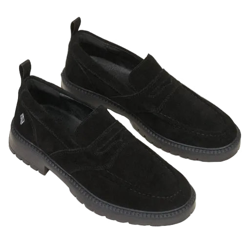 Hours is Yours Cohiba PD X Dollin Lug Loafer - Black Suede profile