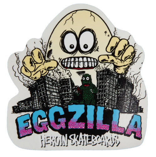 Heroin Eggzilla Stickers - Individual