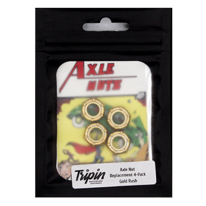 Tripin Standard Axle Nut Set Gold Rush
