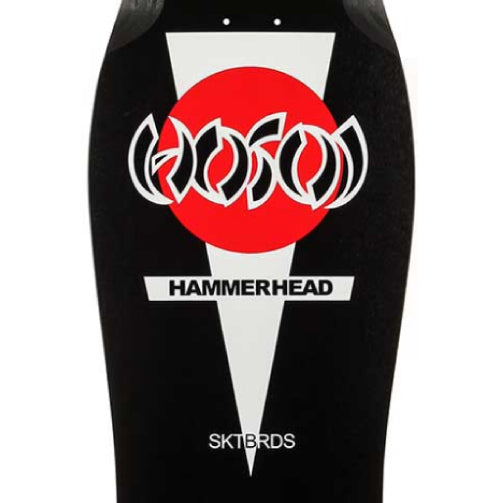 Hosoi OG Classic Hammerhead Reissue Skateboard Deck Black 10.5"