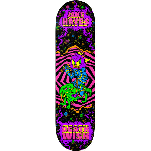 Deathwish Hayes Lords of the Underworld Skateboard Deck 8.25"