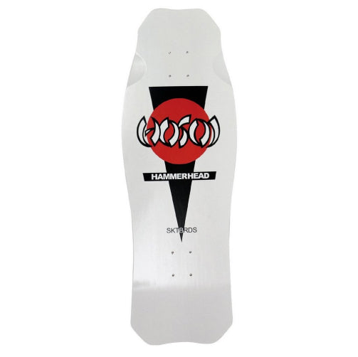 Hosoi OG Classic Hammerhead Reissue Skateboard Deck White 10"