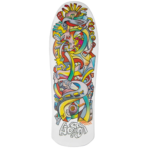 Santa Cruz Hosoi Picasso Shaped Reissue Skateboard Deck 10.26"