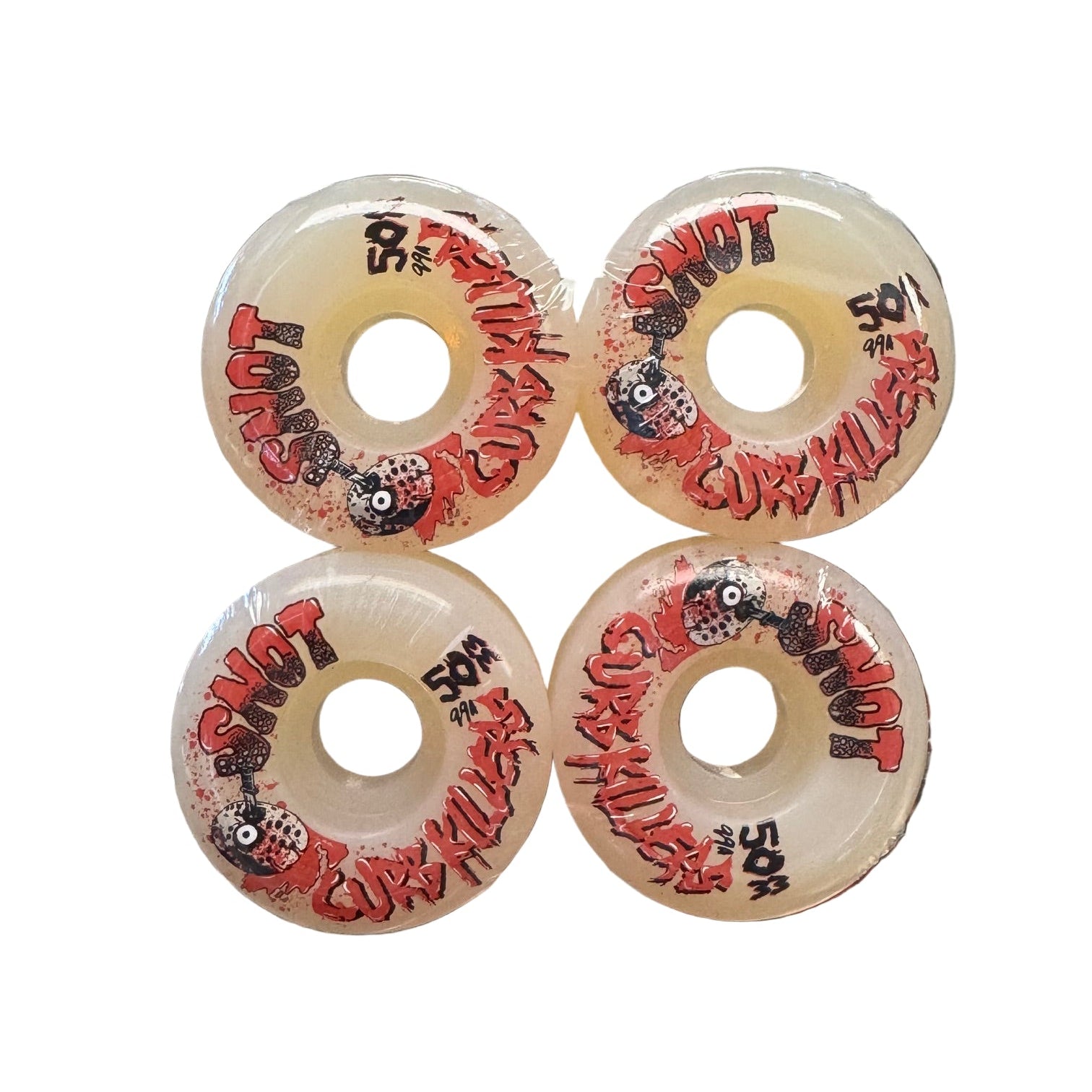 Snot Conical Curb Killers Wheels 50MM 99A set