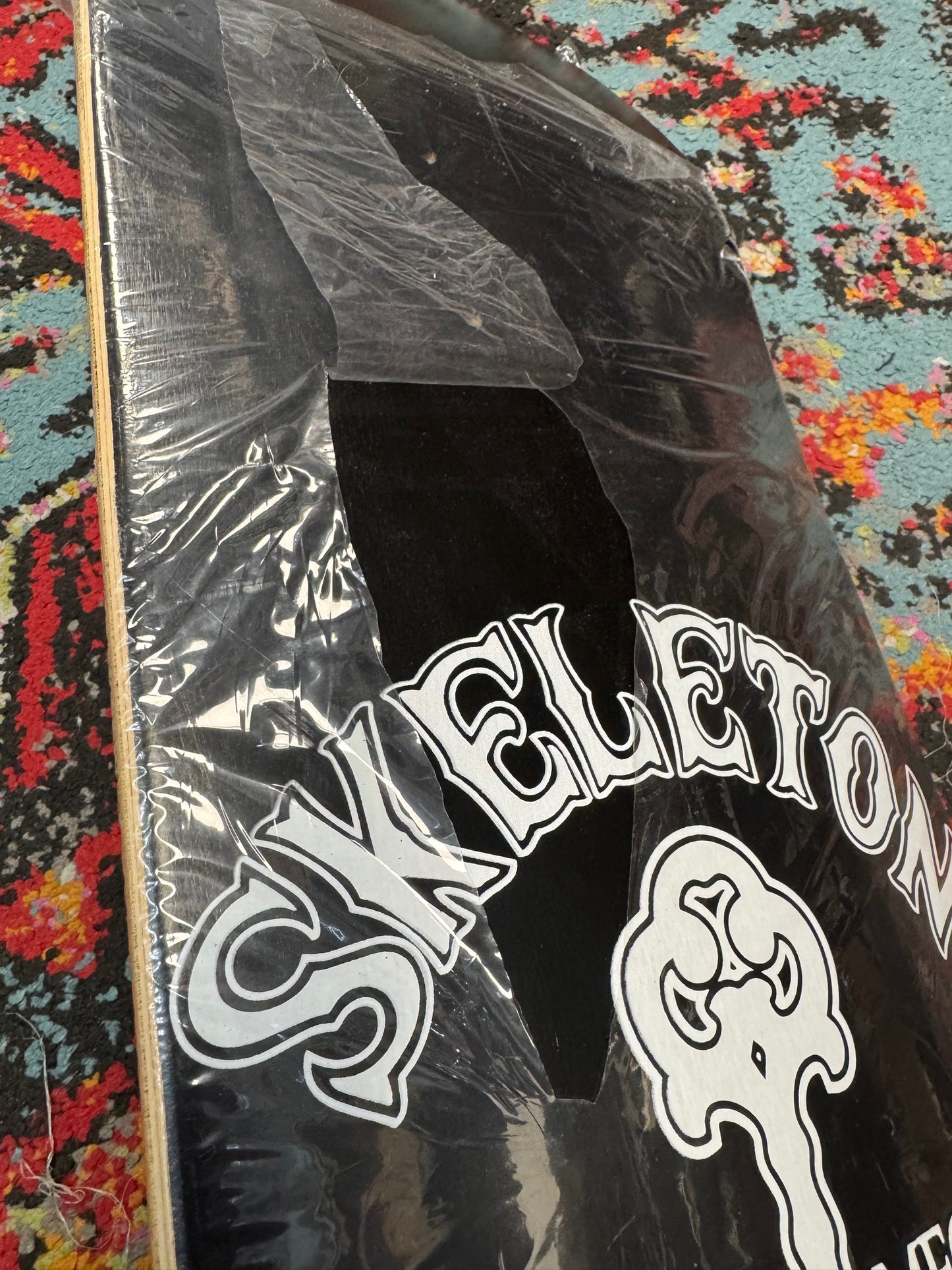 *BLEMISH* Skeleton Key Logo Skateboard Deck 8.0"