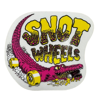 Snot Swampy's Monsters Sticker pink yellow