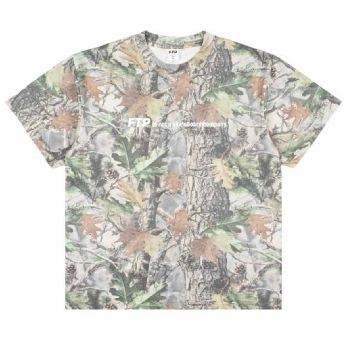 FTP is not a skateboard company Tee - Tree Camo