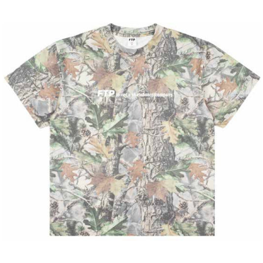 FTP is not a skateboard company Tee - Tree Camo