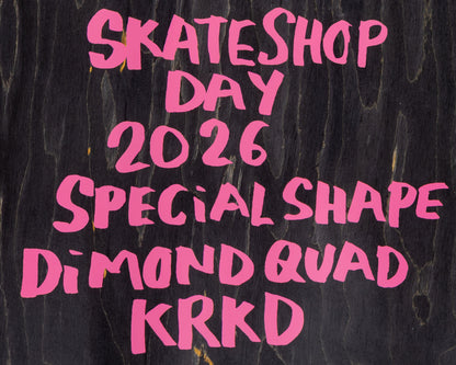 Krooked Quade Beamer SSD26 Skateboard Deck 10.75"