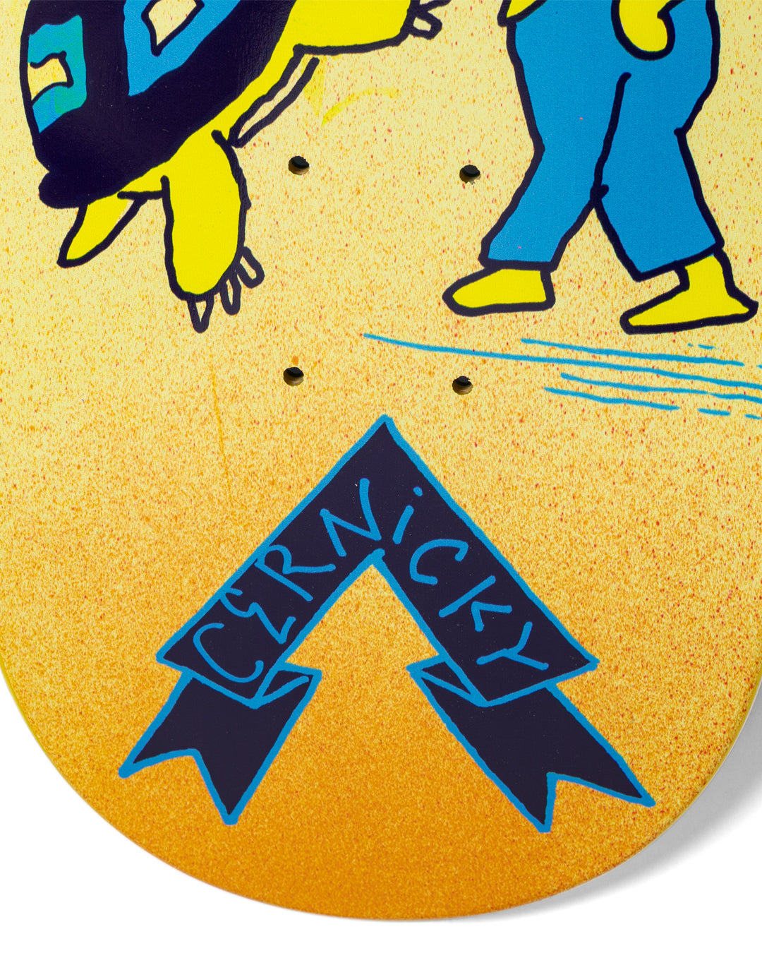 Krooked True Fit Cernicky Mad Turtle Skateboard Deck 8.5"