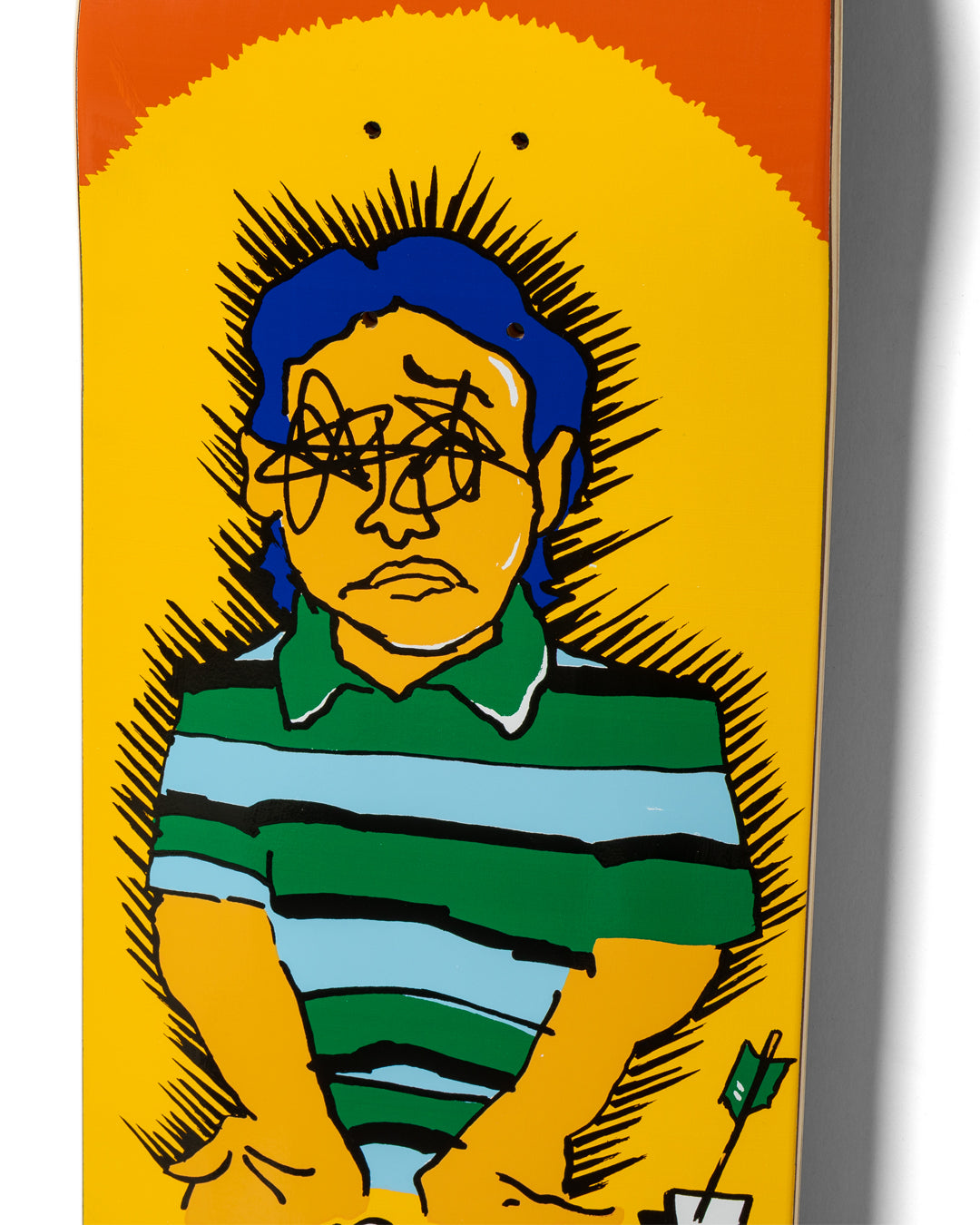 Krooked Gonz Hard2Hitt Skateboard Deck 8.5"