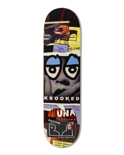 Krooked Una Nonsence Skateboard Deck 8.28"