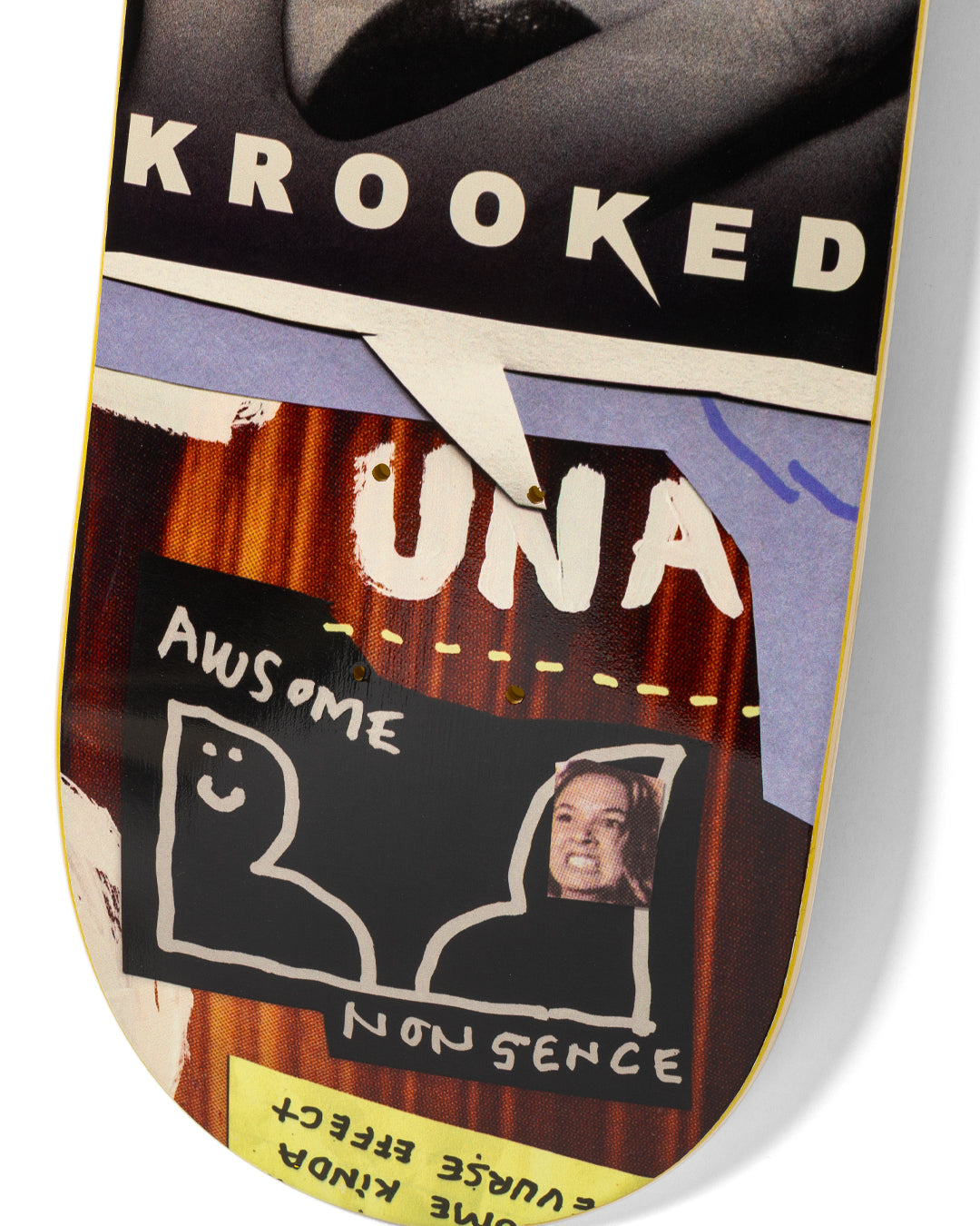 Krooked Una Nonsence Skateboard Deck 8.28"
