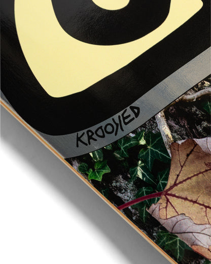 Krooked Team Eyes Camo Skateboard Deck 8.5"