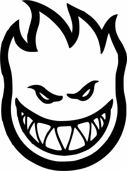 Spitfire BigHead Tee - Black/Green