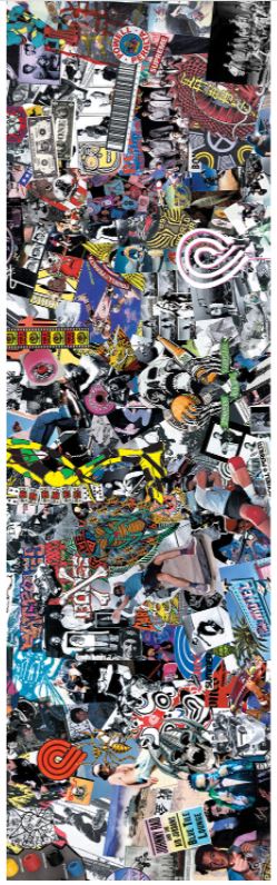 Powell Peralta Collage Griptape - Multiple Sizes