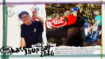 Real X Verdy Oval SSD26 Skateboard Deck 8.06"