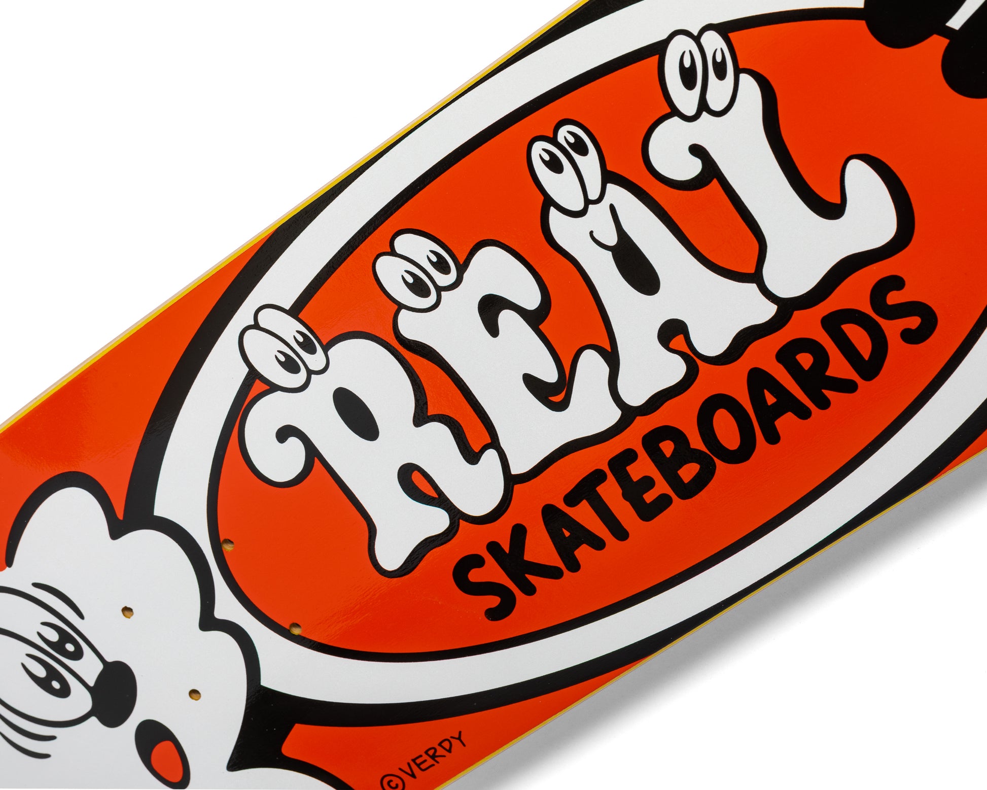 Real X Verdy Oval SSD26 Skateboard Deck 8.06" graphic