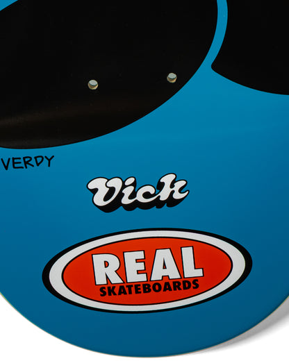 Real X Verdy Vick SSD26 Skateboard Deck 8.5" tail