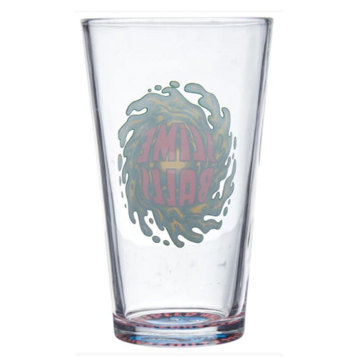 Santa Cruz Slimeballs Pint Glass back