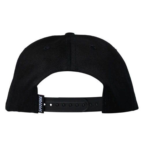 Spitfire Eternal Fill Snapback Hat - Black back