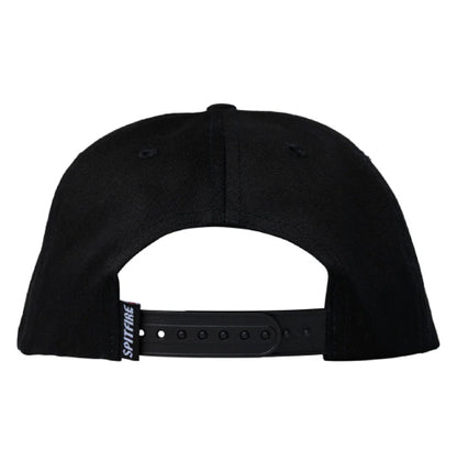 Spitfire Eternal Fill Snapback Hat - Black back
