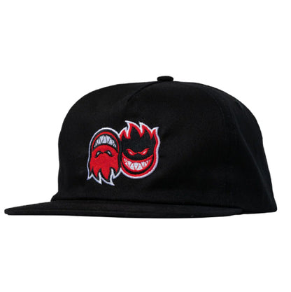 Spitfire Eternal Fill Snapback Hat - Black front