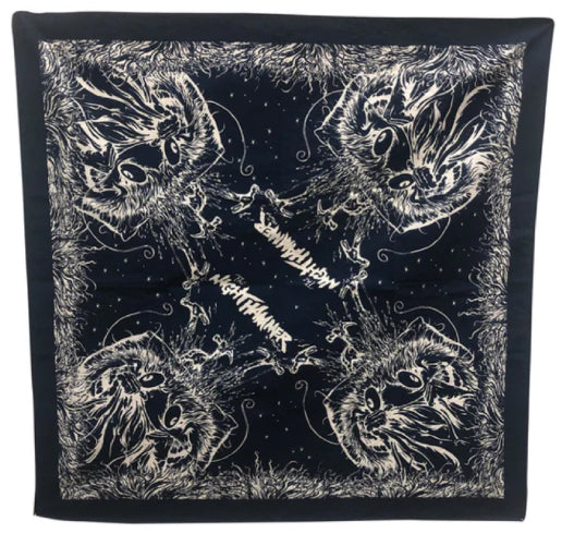 Antihero Grimple Safety Blanket Bandana - Navy/White