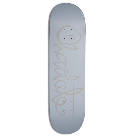 Chocolate Aikens OG Script Skateboard Deck 8.5" bottom