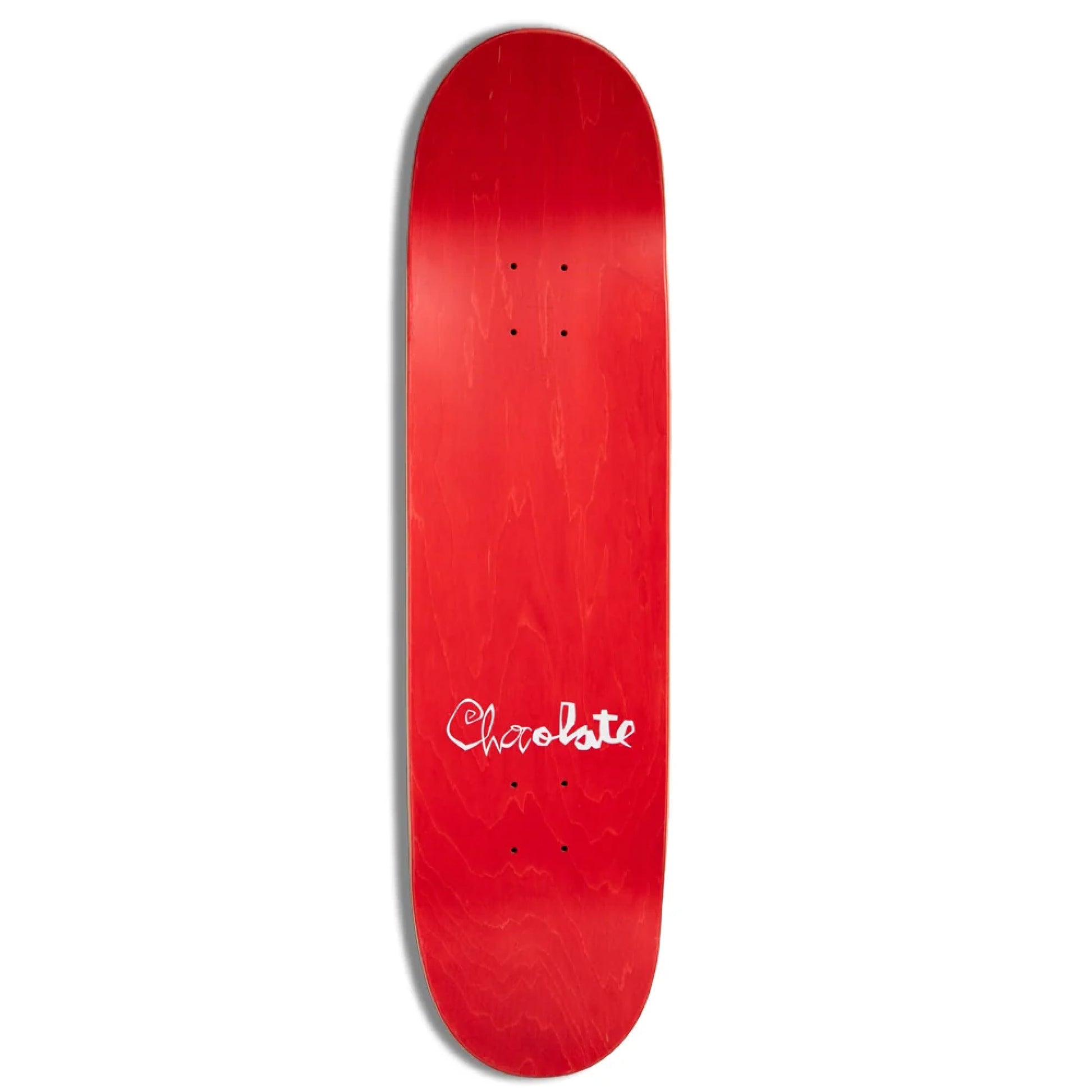 Chocolate Aikens OG Script Skateboard Deck 8.5" top