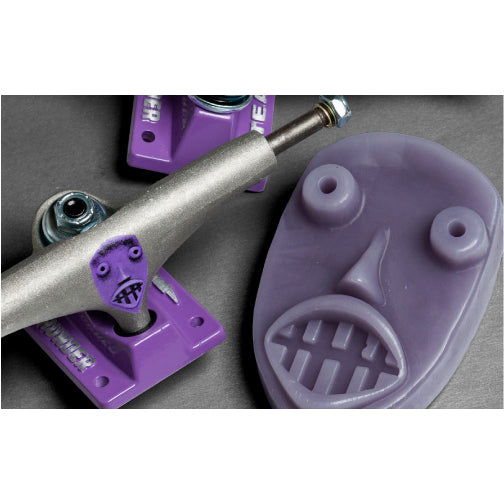 Thunder Akwasi Owusu Guest Artist Trucks - Raw/Purple(Set of 2)