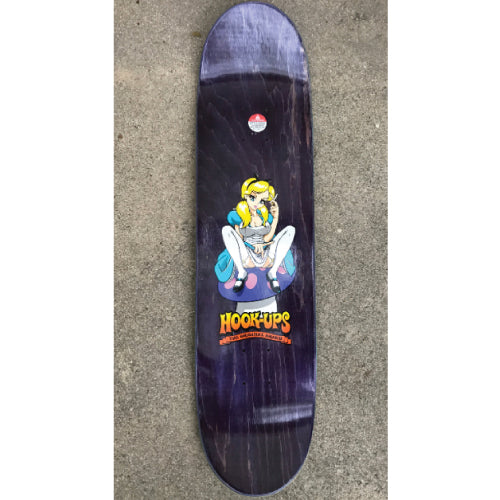 Hook-Ups Alice Skateboard Deck 8.0"