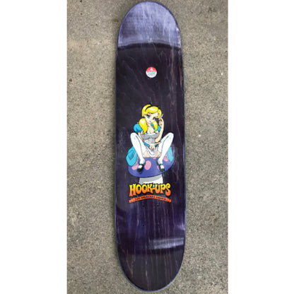 Hook-Ups Alice Skateboard Deck 8.0"