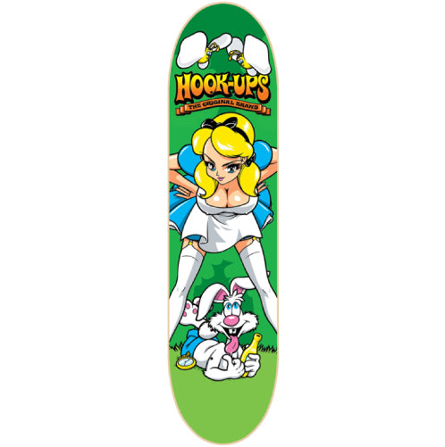 Hook-Ups Alice & Friends Skateboard Deck 8.25"