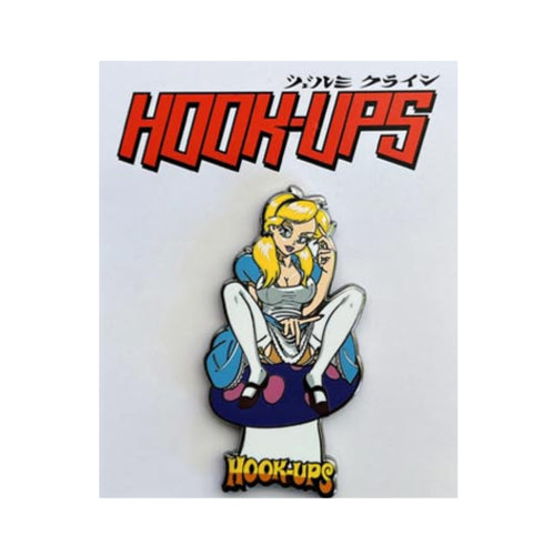 Hook-Ups Alice Enamel Pin