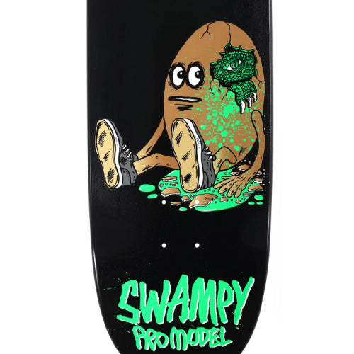 Heroin Symmetrical Alligator Egg Skateboard Deck 9.25"