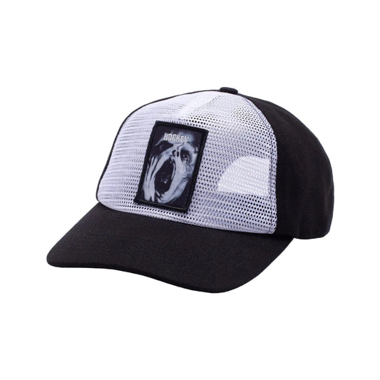 Hockey Altered States Reverse Trucker Hat - White/Black profile