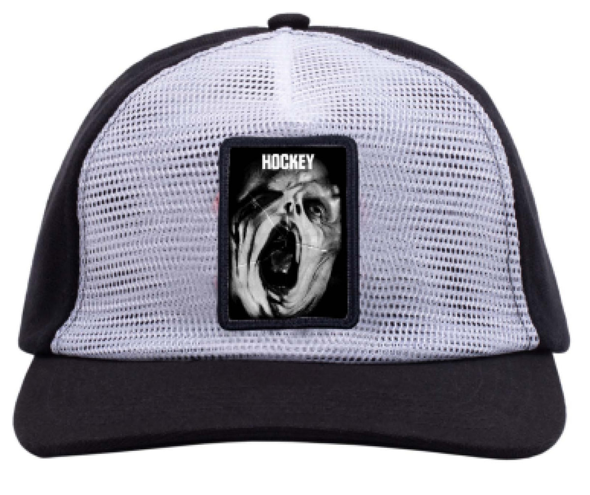 Hockey Altered States Reverse Trucker Hat - White/Black