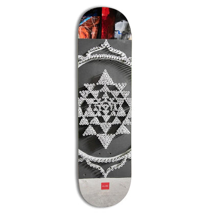 Chocolate Alvarez Mandala Skateboard Deck 8.25" bottom